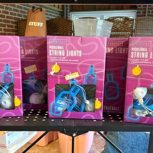 Funday Pickleball String Lights
